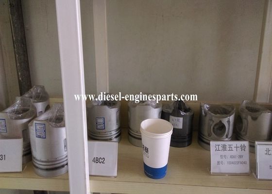 4JH1 4HK1 Diesel Engine Piston OEM Plated Gray Casting For Driving
