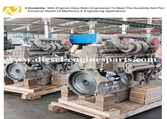 Original Cummins Marine Engine 2100 Rpm Alloy Material Diesel Fuel