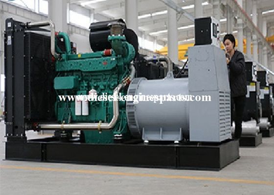 Voltage 400V Diesel Generator Set Alloy 50 Kw Cummins Generator