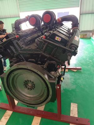 Efficient Liquid Cooled Diesel Engine Assembly KTA38-C1200 With 2 Turbocharger