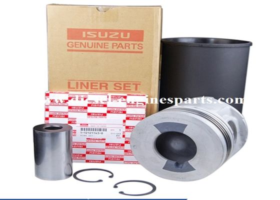 ISUZU 4JH1 Cylinder Liner Kit Liner Piston / Piston Ring /Piston Pin Clip