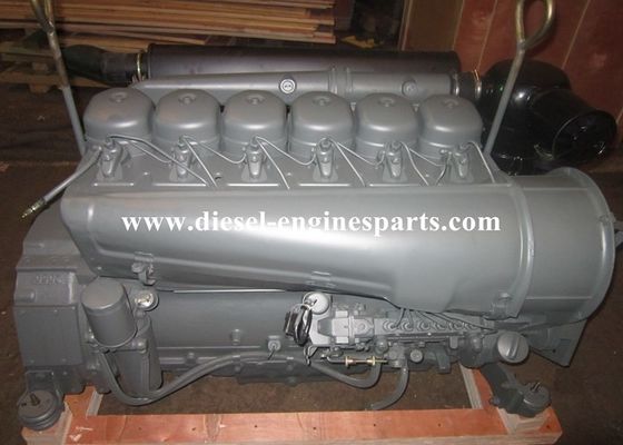 Wind Cooled F6L912 Engine Assembly Genuine Deutz 12V Starter